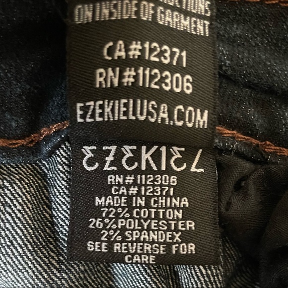 EZEKIEL 302 Straight Cut Blue Jeans 31 - Picture 7 of 12